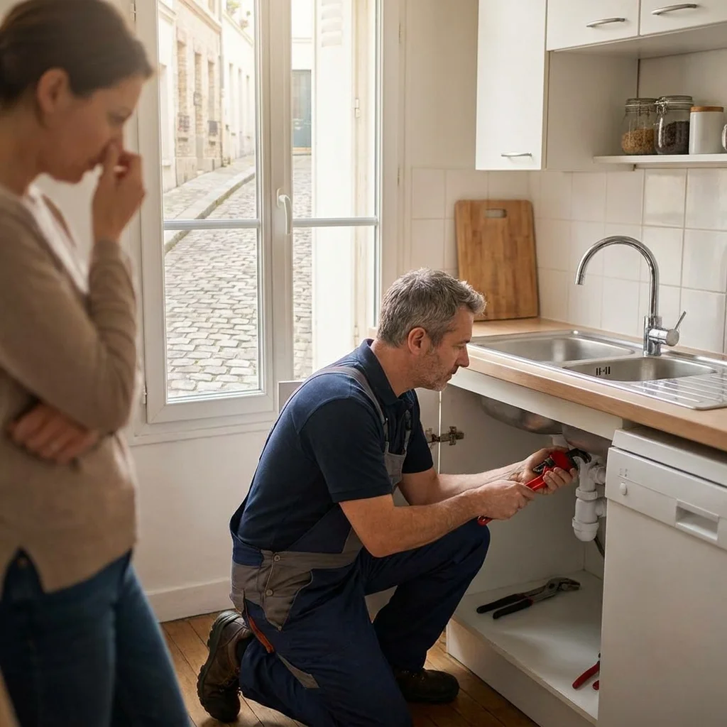 Odeur &Eacute;gout maison &middot; image &agrave; la une