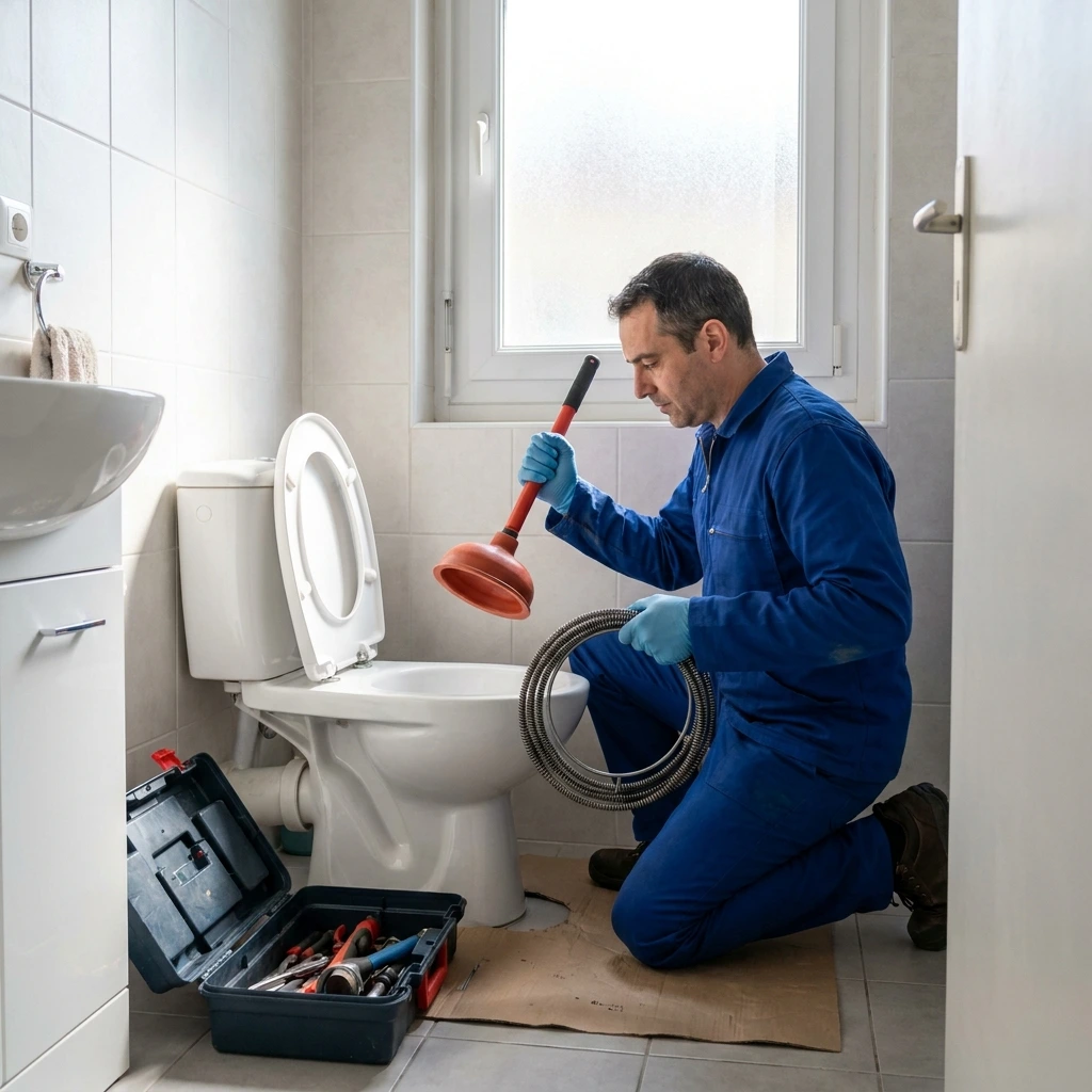 D&eacute;bouchage WC &middot; image &agrave; la une