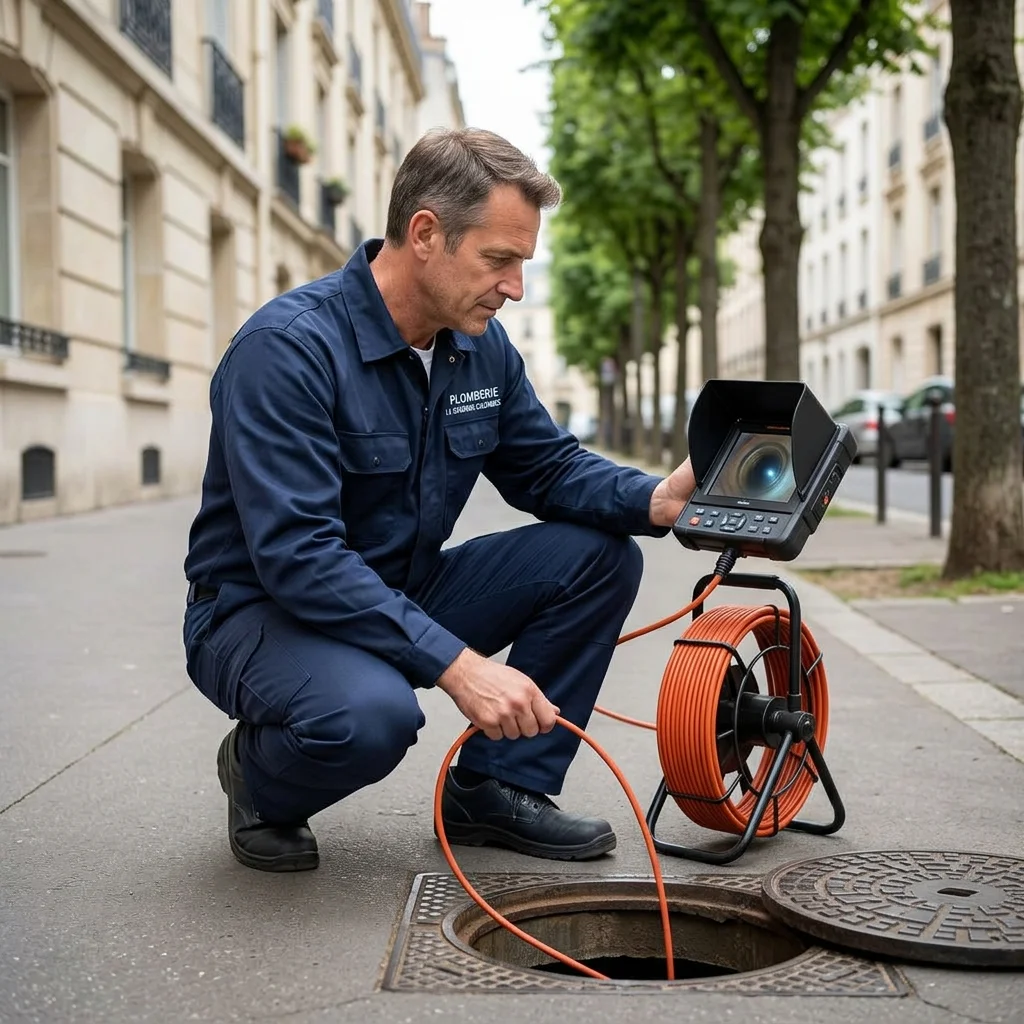 Inspection Cam&eacute;ra canalisation &middot; image &agrave; la une