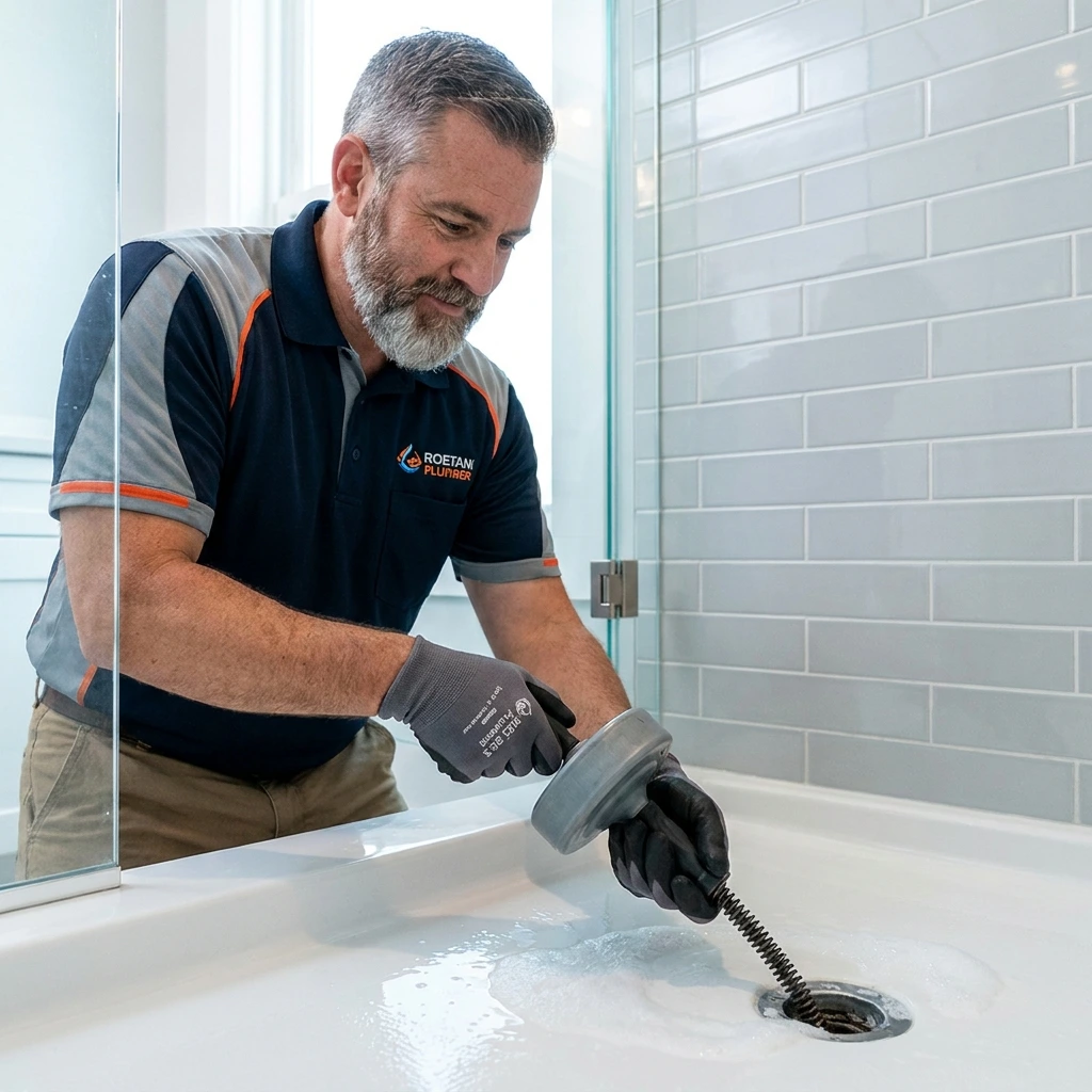 D&eacute;bouchage Douche &middot; image &agrave; la une
