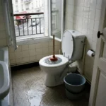 WC Bouch&eacute; qui d&eacute;borde &mdash; WC Bouch&eacute; qui d&eacute;borde &agrave; Bois-Colombes (92270) &middot; image &agrave; la une