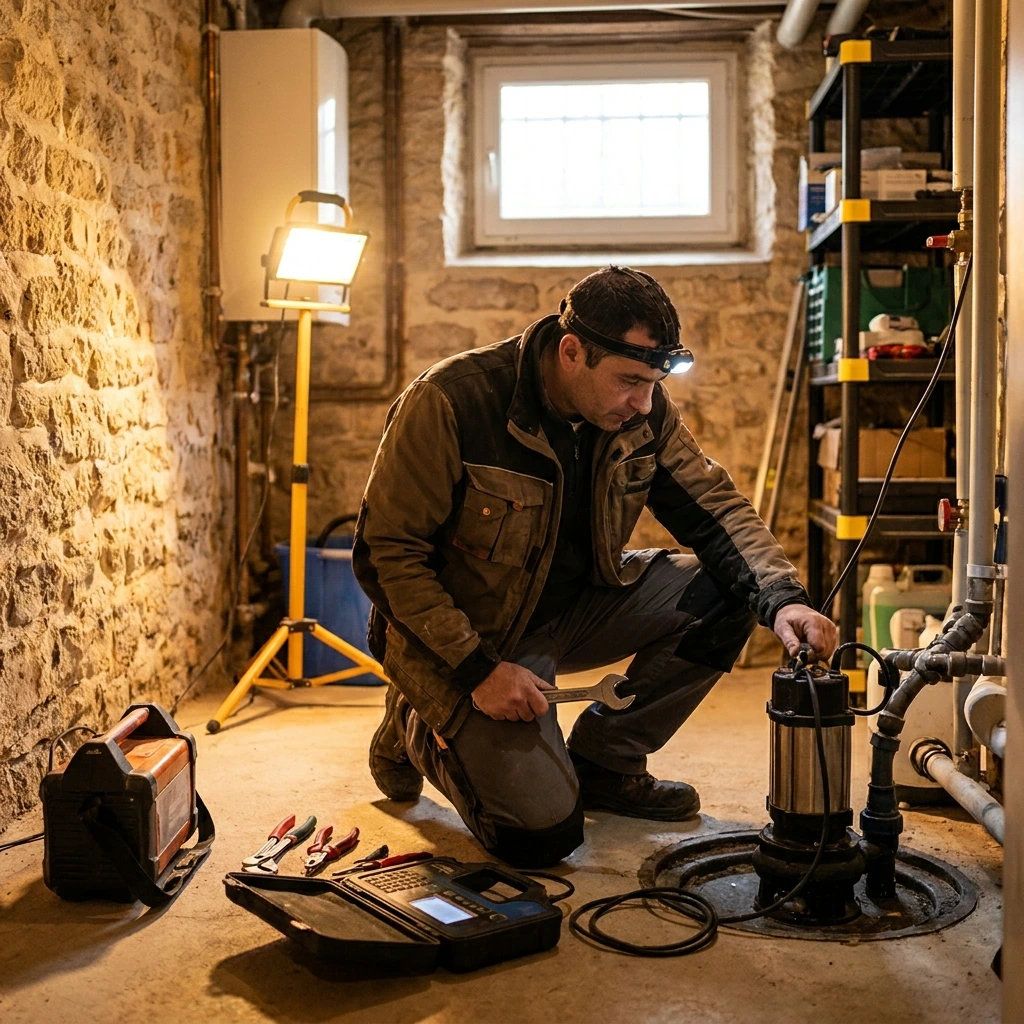 D&eacute;pannage Pompe de Relevage &middot; image &agrave; la une
