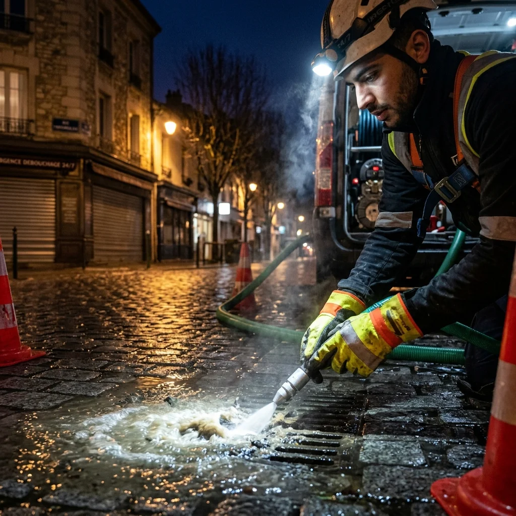Urgence D&eacute;bouchage nuit &middot; image &agrave; la une