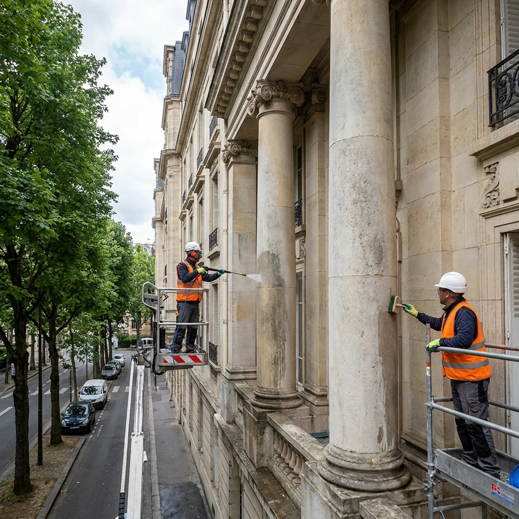 Curage Colonne immeuble &middot; image &agrave; la une