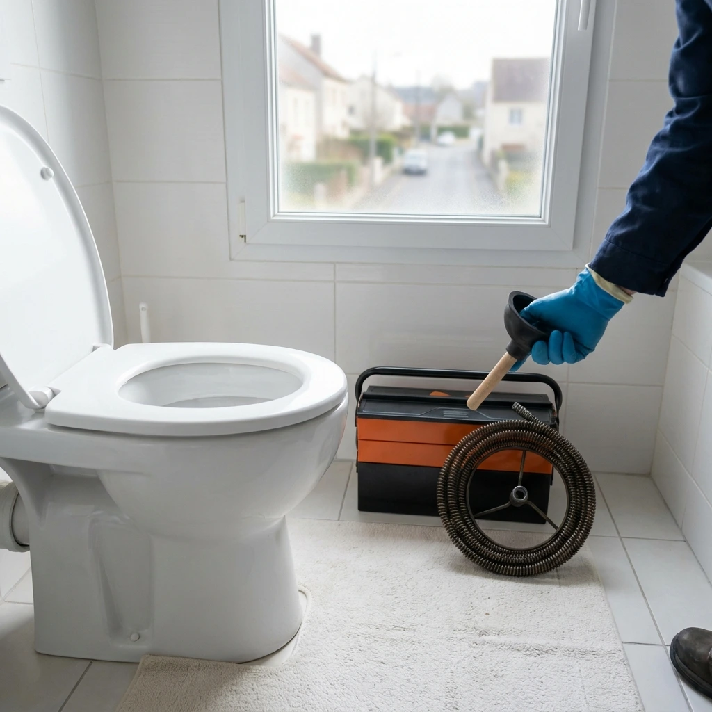 D&eacute;bouchage WC &middot; image &agrave; la une