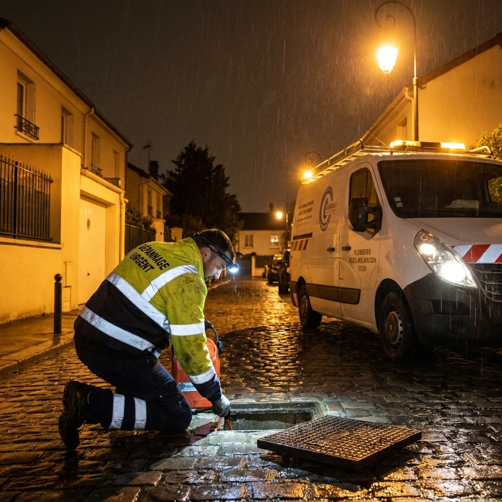 Urgence D&eacute;bouchage nuit &middot; image &agrave; la une