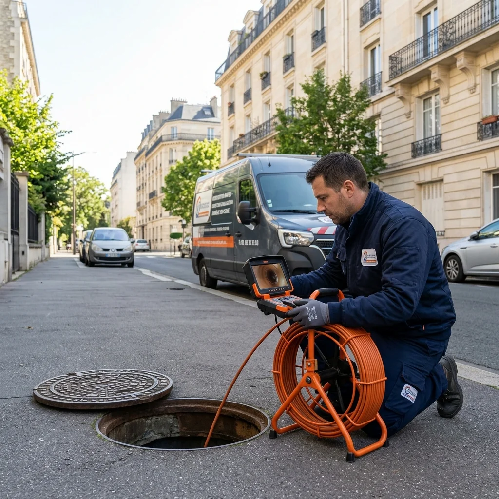 Inspection Cam&eacute;ra canalisation &middot; image &agrave; la une