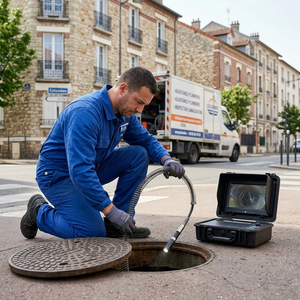 Inspection Cam&eacute;ra canalisation &middot; image &agrave; la une