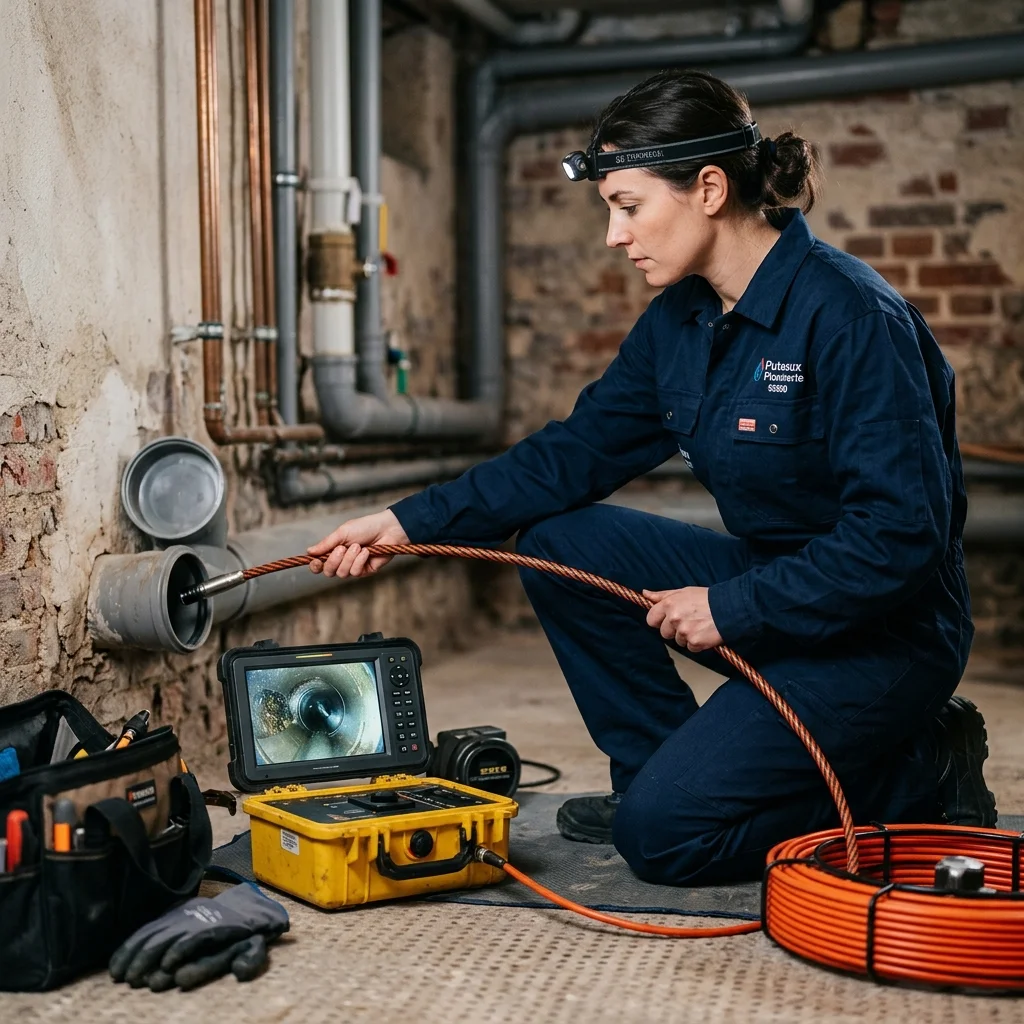 Inspection Cam&eacute;ra canalisation &middot; image &agrave; la une