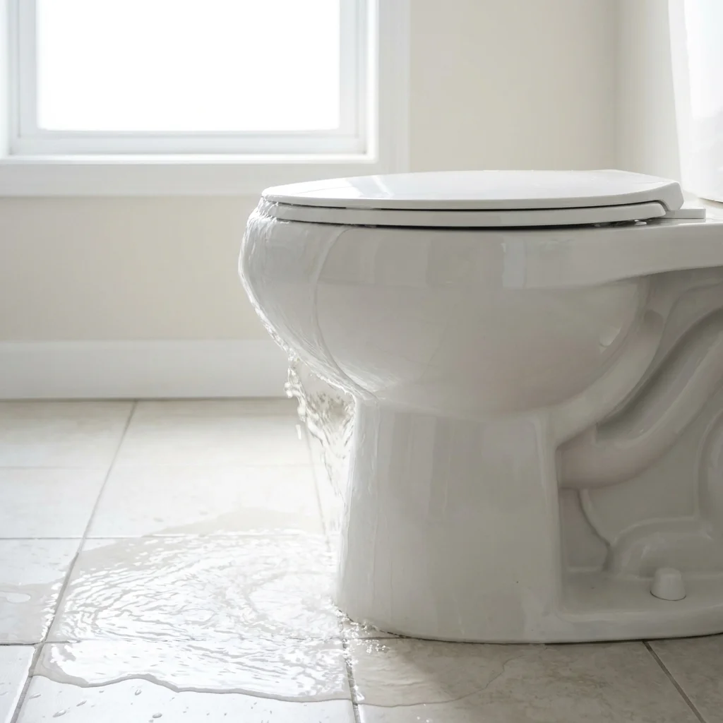 WC Bouch&eacute; qui d&eacute;borde &middot; image &agrave; la une