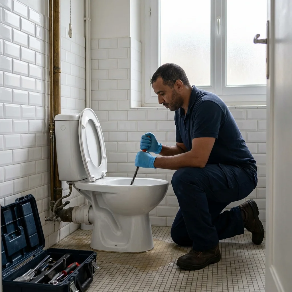 WC Bouch&eacute; qui d&eacute;borde &middot; image &agrave; la une