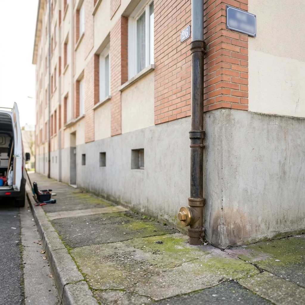 Curage Colonne immeuble &middot; image &agrave; la une
