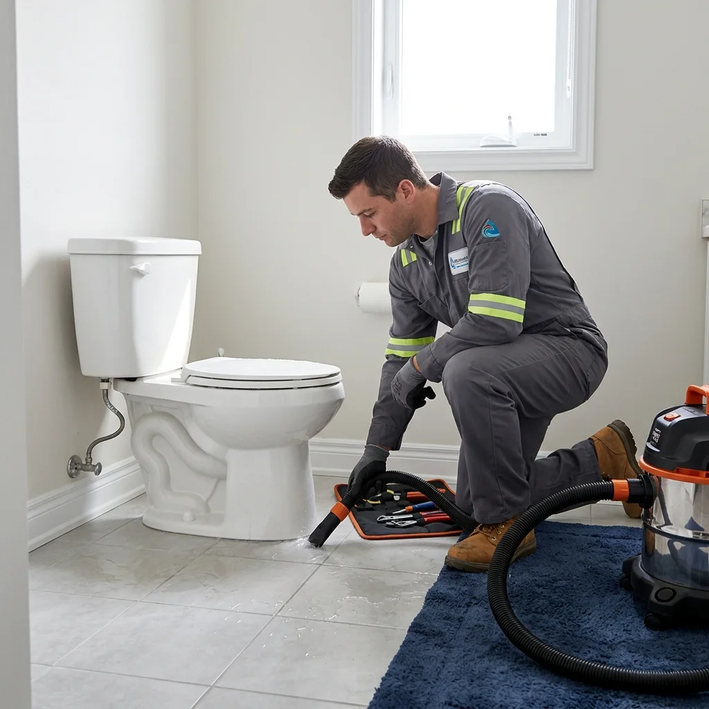 WC Bouch&eacute; qui d&eacute;borde &middot; image &agrave; la une