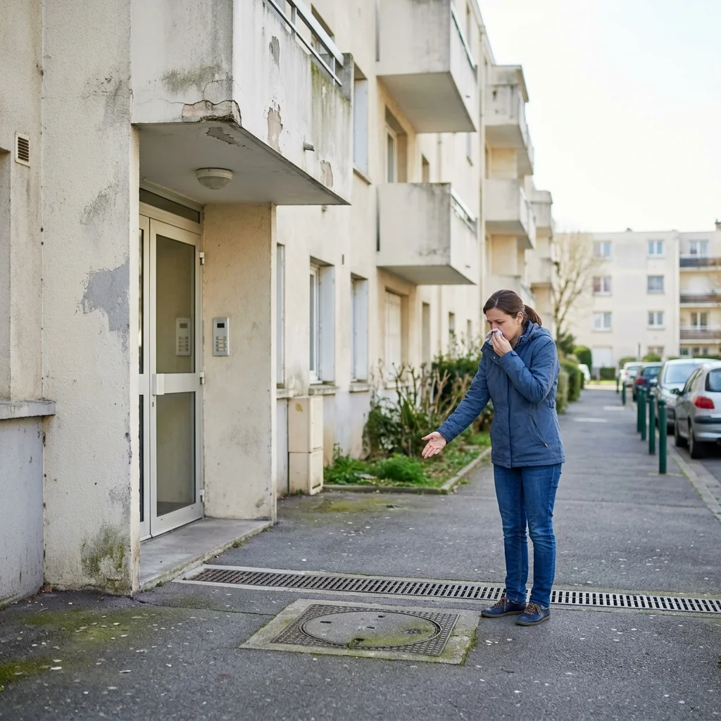 Odeur &Eacute;gout maison &middot; image &agrave; la une