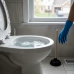 WC Bouch&eacute; qui d&eacute;borde &mdash; WC Bouch&eacute; qui d&eacute;borde &agrave; Romainville (93230) &middot; image &agrave; la une