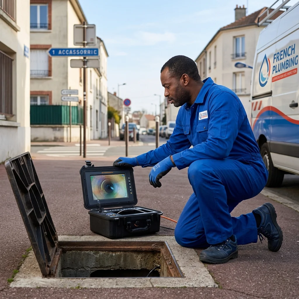 Inspection Cam&eacute;ra canalisation &middot; image &agrave; la une