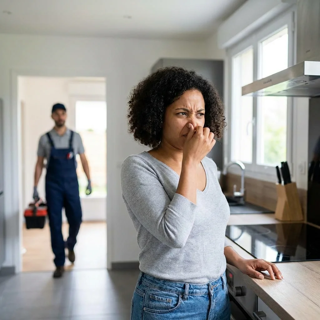 Odeur &Eacute;gout maison &middot; image &agrave; la une