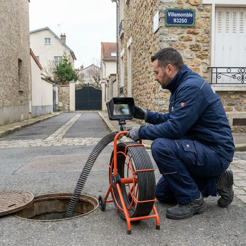 Inspection Cam&eacute;ra canalisation &middot; image &agrave; la une