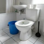 WC Bouch&eacute; qui d&eacute;borde &mdash; WC Bouch&eacute; qui d&eacute;borde &agrave; Villemomble (93250) &middot; image &agrave; la une