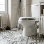 WC Bouch&eacute; qui d&eacute;borde &mdash; WC Bouch&eacute; qui d&eacute;borde aux Lilas (93260) &middot; image &agrave; la une