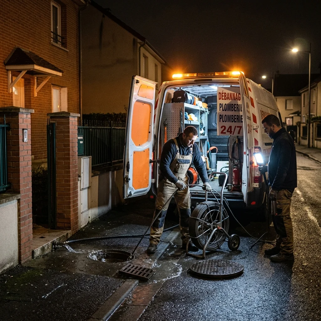 Urgence D&eacute;bouchage nuit &middot; image &agrave; la une