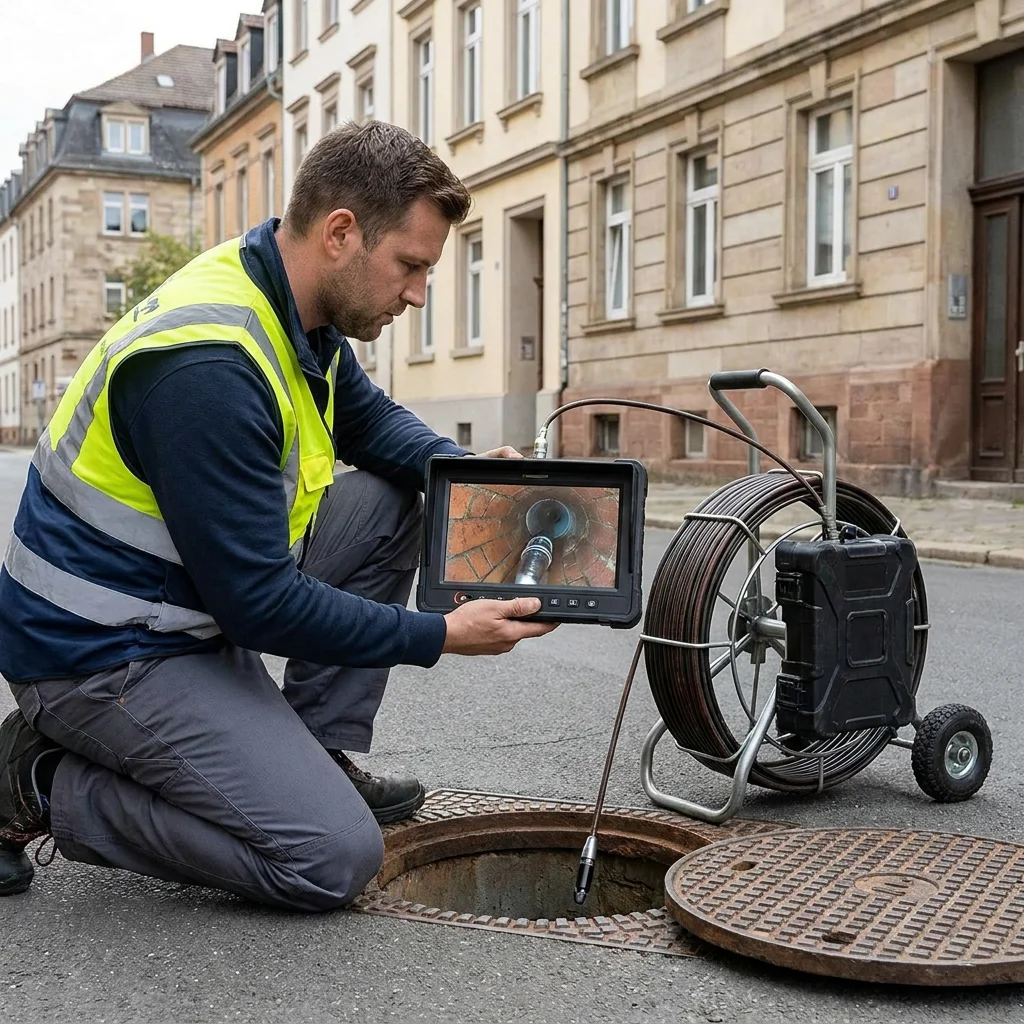 Inspection Cam&eacute;ra canalisation &middot; image &agrave; la une