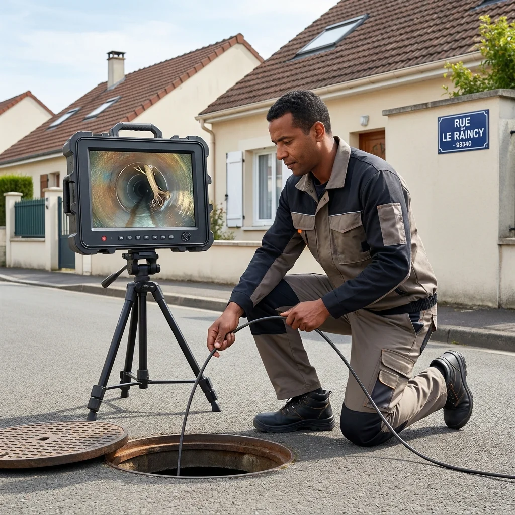 Inspection Cam&eacute;ra canalisation &middot; image &agrave; la une