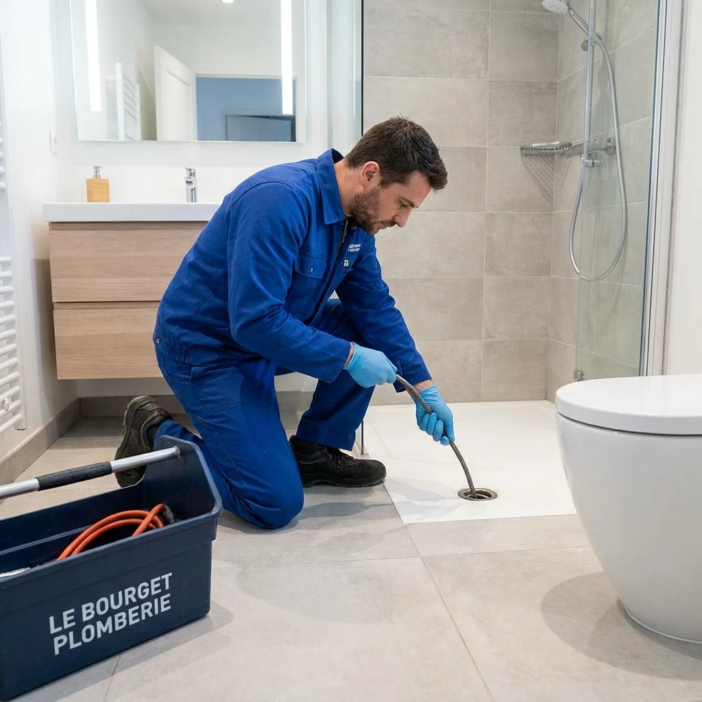 D&eacute;bouchage Douche &middot; image &agrave; la une