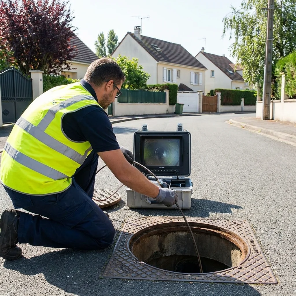 Inspection Cam&eacute;ra canalisation &middot; image &agrave; la une