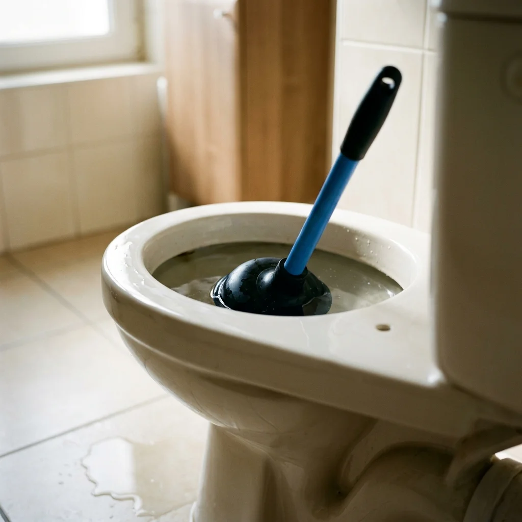 WC Bouch&eacute; qui d&eacute;borde &middot; image &agrave; la une