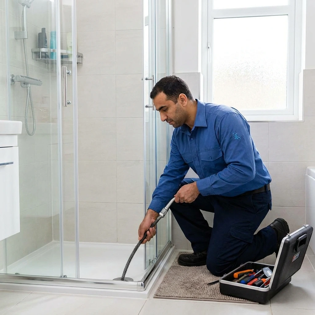 D&eacute;bouchage Douche &middot; image &agrave; la une