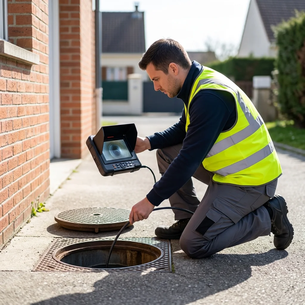 Inspection Cam&eacute;ra canalisation &middot; image &agrave; la une