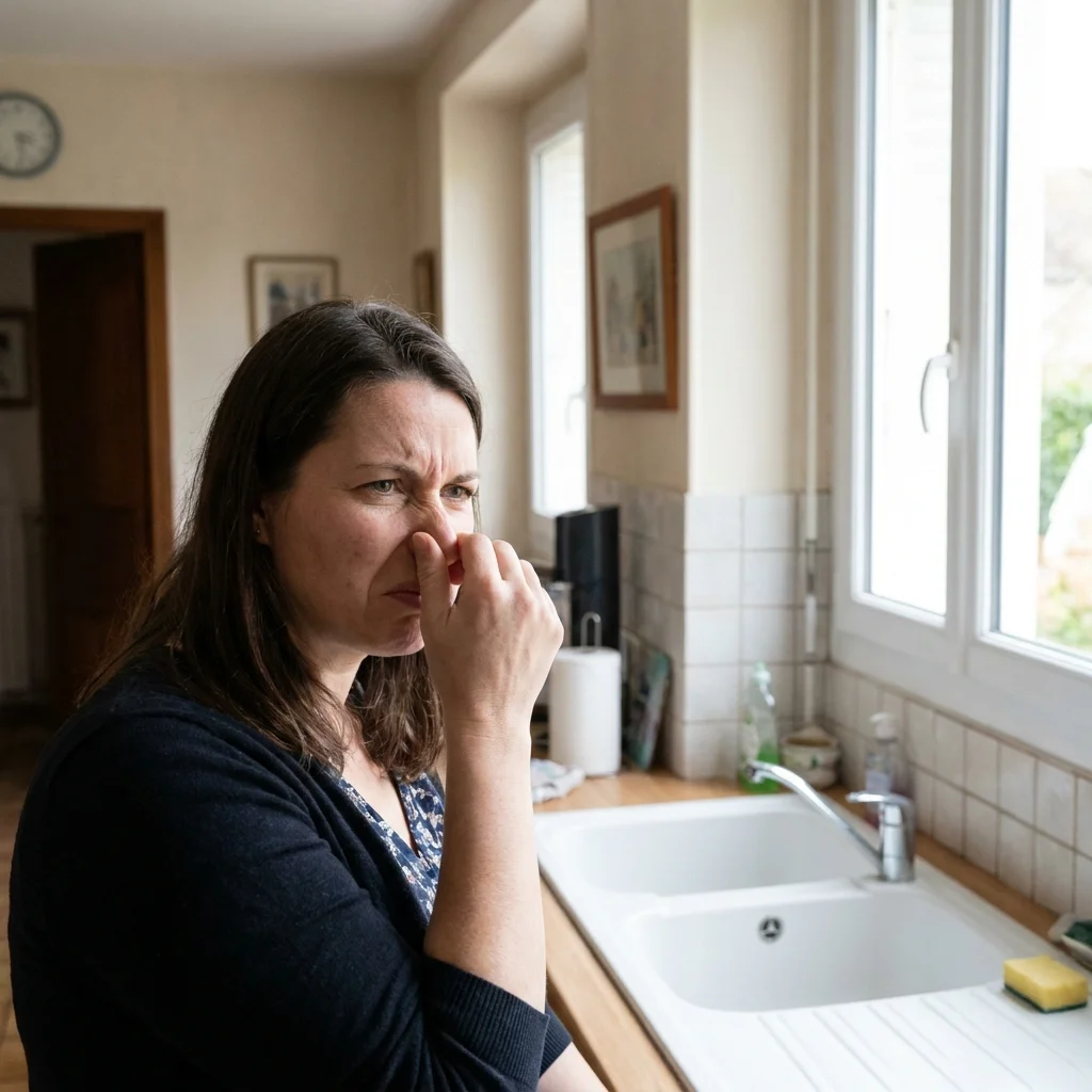 Odeur &Eacute;gout maison &middot; image &agrave; la une