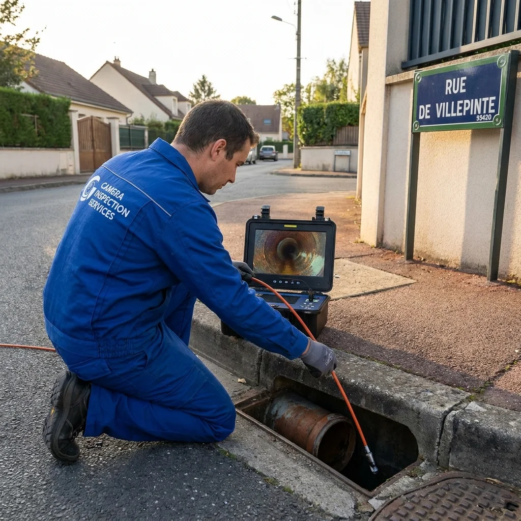 Inspection Cam&eacute;ra canalisation &middot; image &agrave; la une