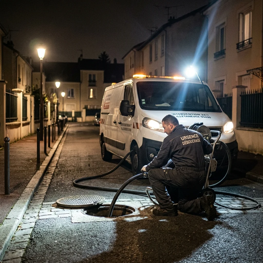 Urgence D&eacute;bouchage nuit &middot; image &agrave; la une