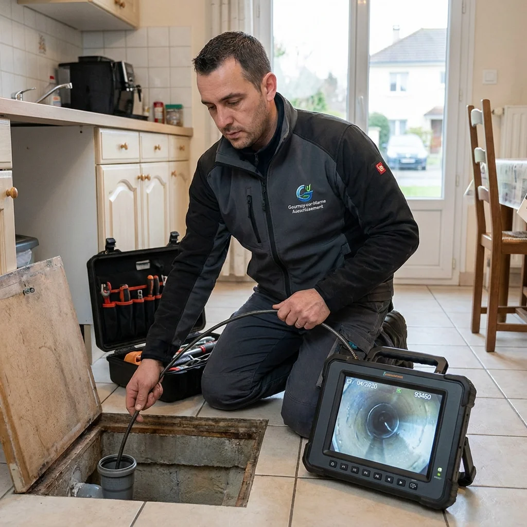 Inspection Cam&eacute;ra canalisation &middot; image &agrave; la une