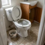 WC Bouch&eacute; qui d&eacute;borde &mdash; WC Bouch&eacute; qui d&eacute;borde &agrave; Pantin (93500) &middot; image &agrave; la une