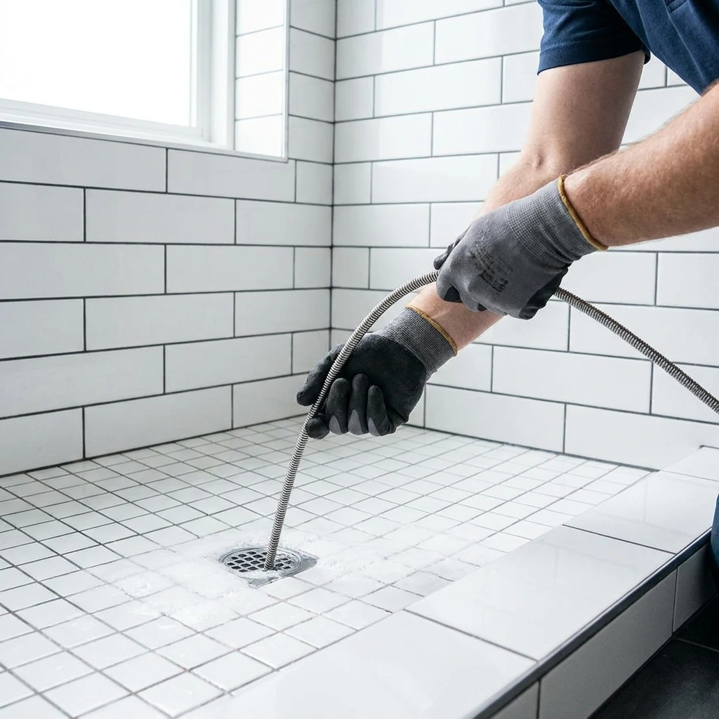 D&eacute;bouchage Douche &middot; image &agrave; la une