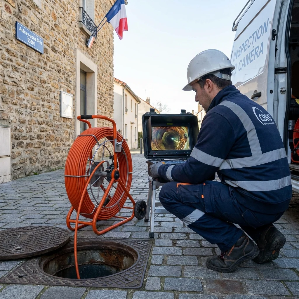Inspection Cam&eacute;ra canalisation &middot; image &agrave; la une