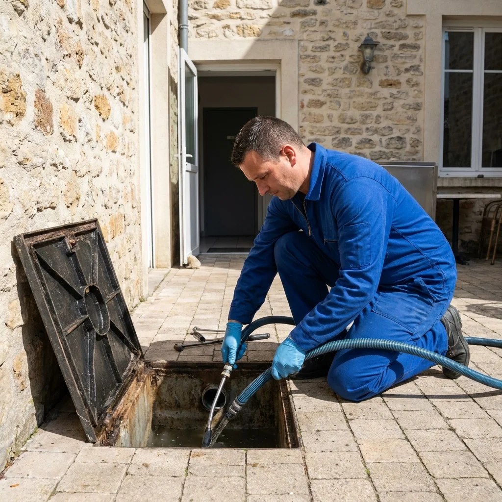 Nettoyage Bac &agrave; graisse &middot; image &agrave; la une