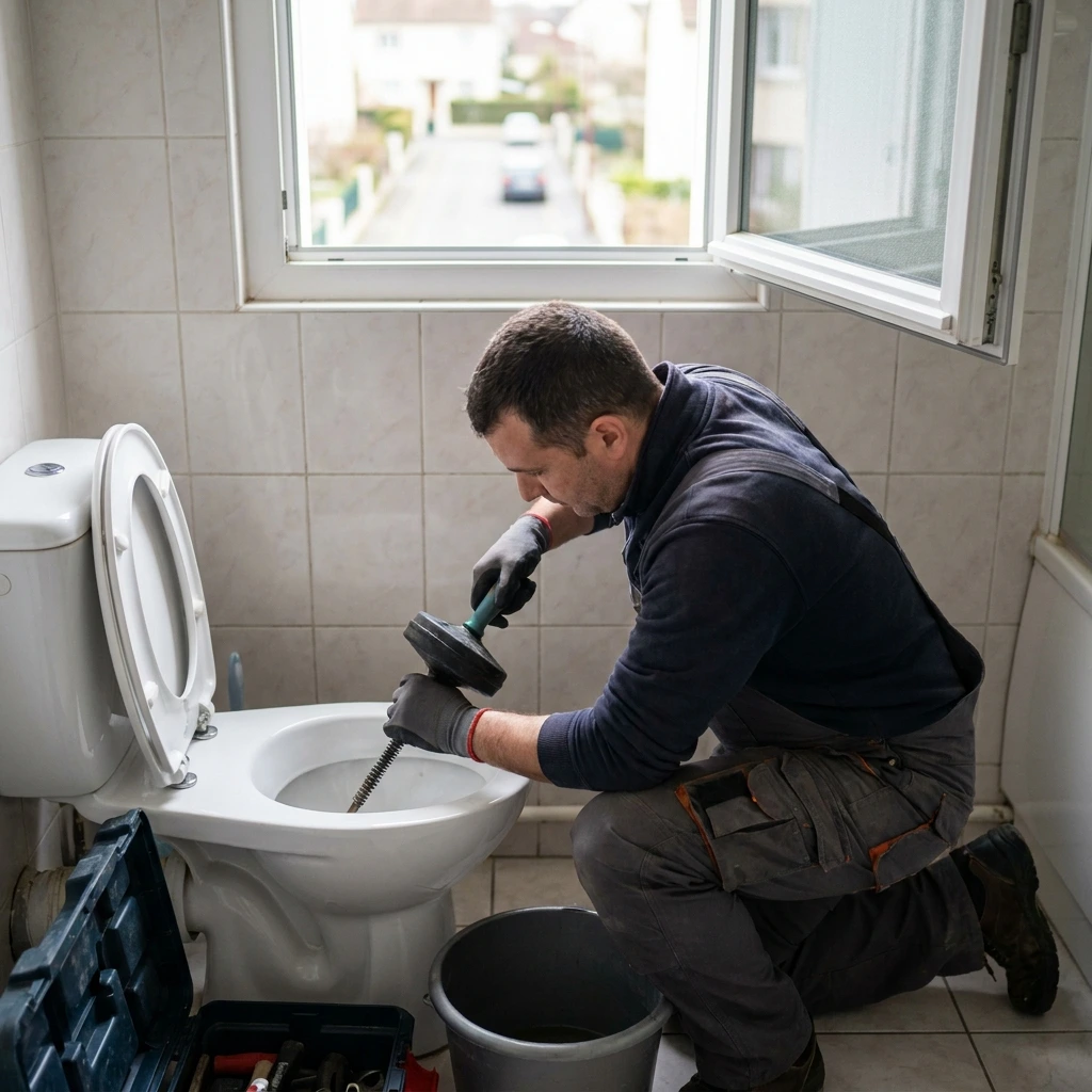 D&eacute;bouchage WC &middot; image &agrave; la une