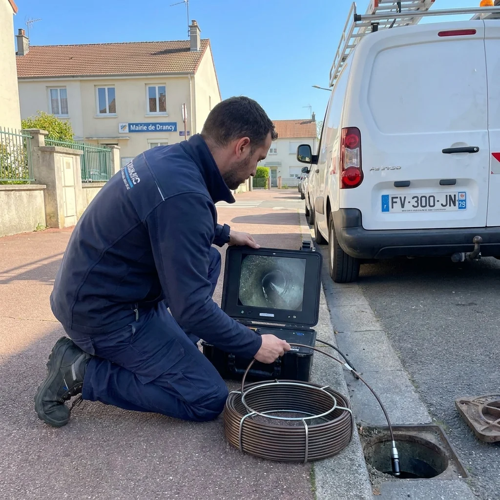 Inspection Cam&eacute;ra canalisation &middot; image &agrave; la une