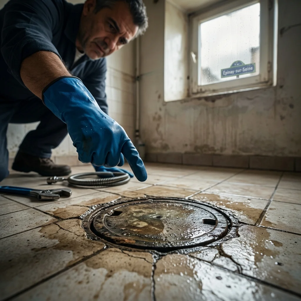 Odeur &Eacute;gout maison &middot; image &agrave; la une
