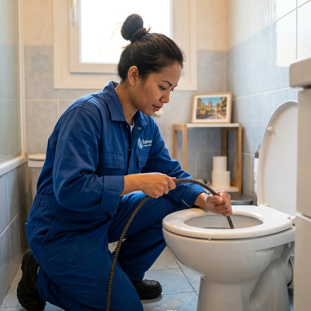 WC Bouch&eacute; qui d&eacute;borde &middot; image &agrave; la une