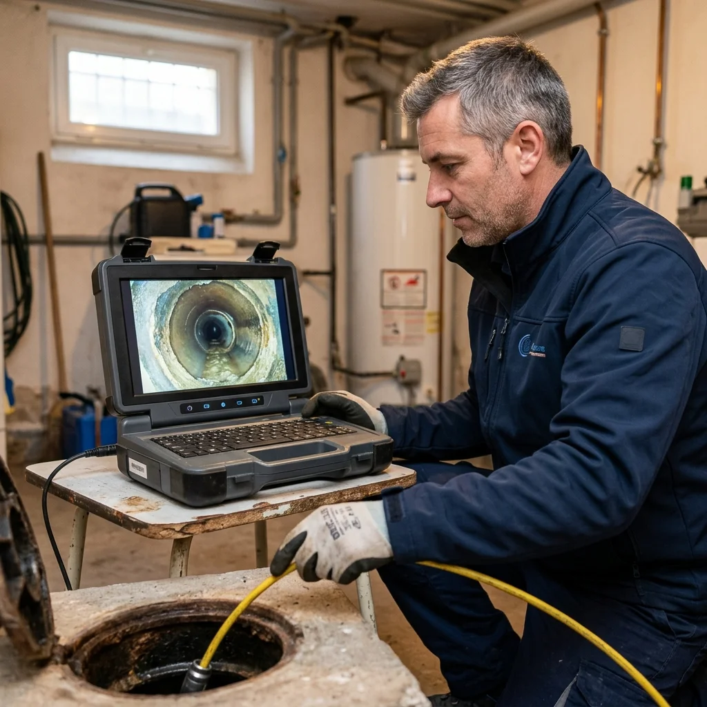 Inspection Cam&eacute;ra canalisation &middot; image &agrave; la une