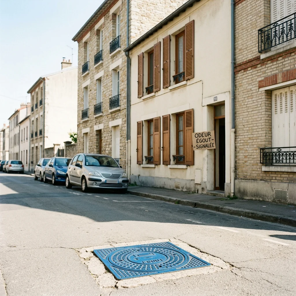 Odeur &Eacute;gout maison &middot; image &agrave; la une