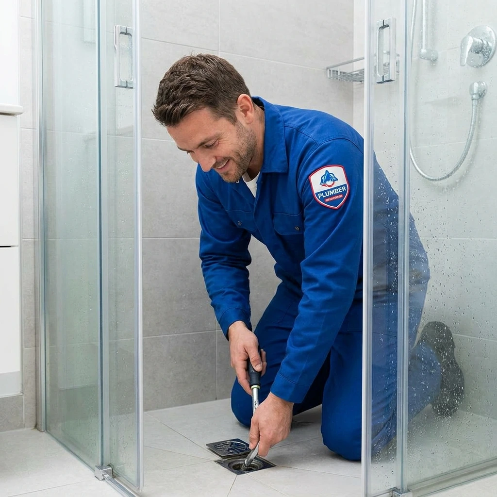D&eacute;bouchage Douche &middot; image &agrave; la une