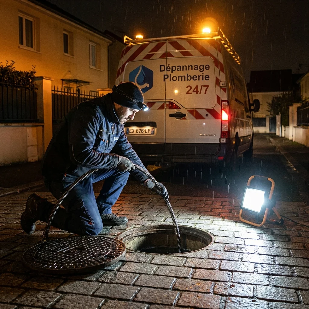 Urgence D&eacute;bouchage nuit &middot; image &agrave; la une