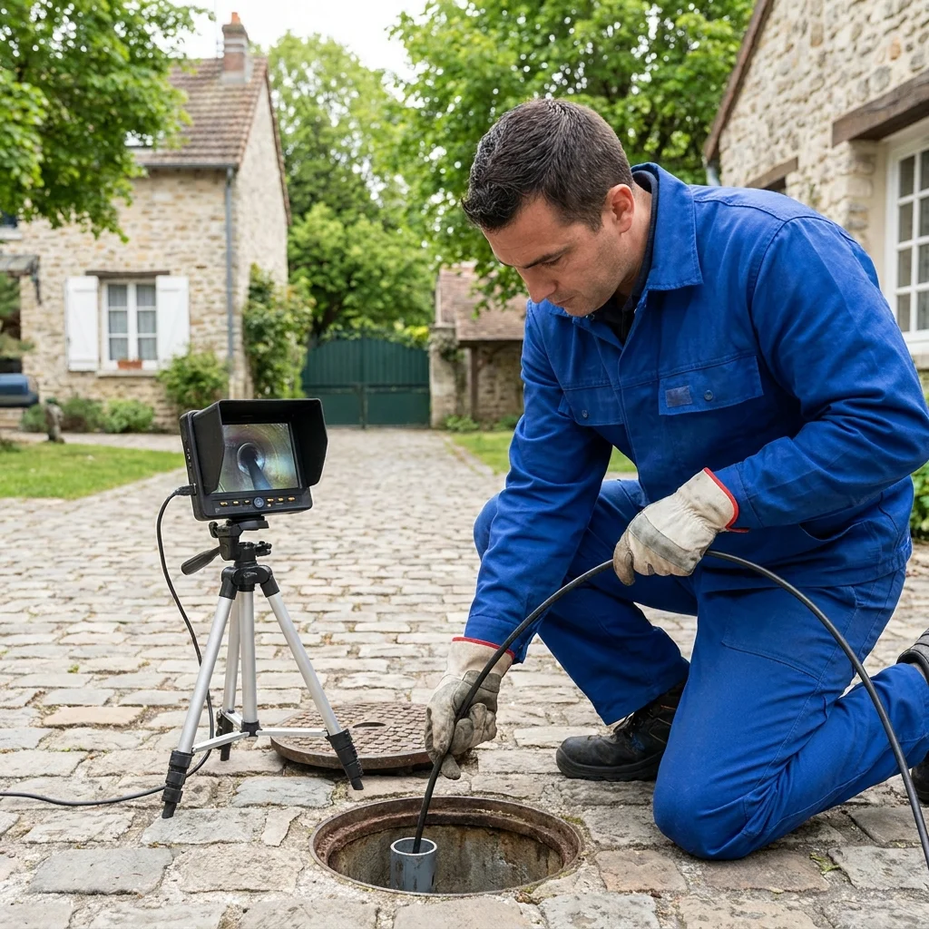 Inspection Cam&eacute;ra canalisation &middot; image &agrave; la une