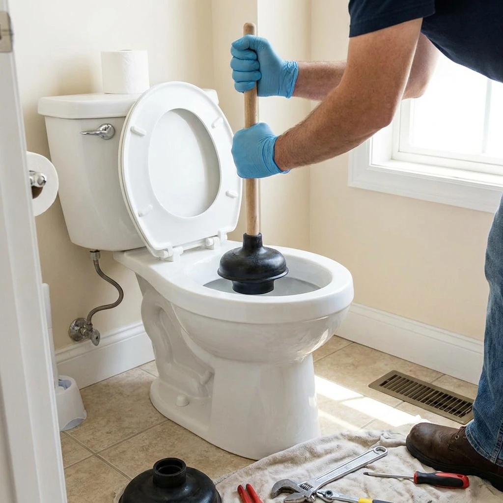 D&eacute;bouchage WC &middot; image &agrave; la une